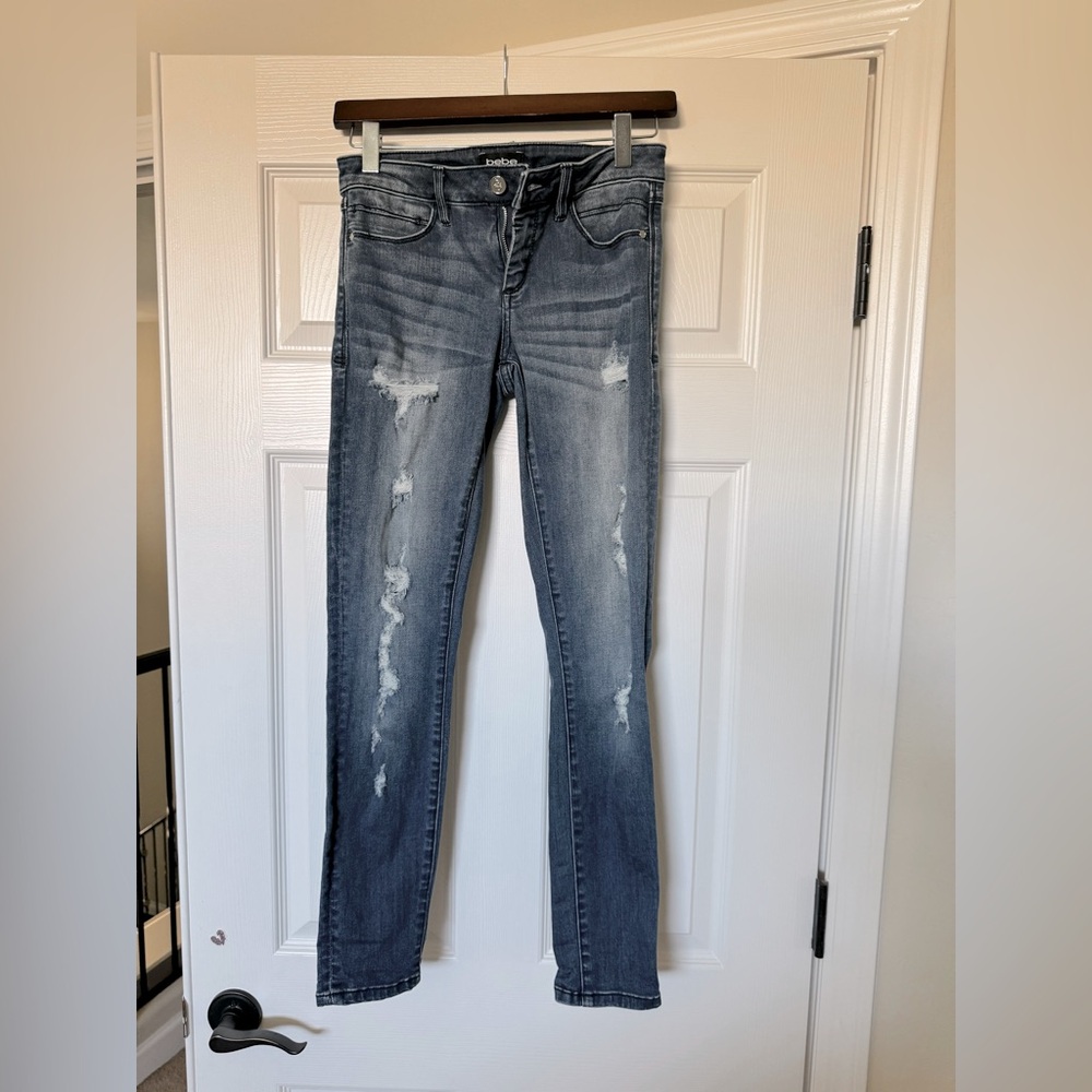 Bebe Skinny Jeans, Size 26